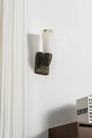 Twist Tapered Alabaster Wall Sconce