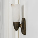 Twist Tapered Alabaster Wall Sconce