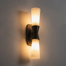 Twist Tapered Alabaster Wall Sconce