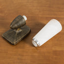 Twist Tapered Alabaster Wall Sconce