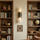 Twist Tapered Alabaster Wall Sconce