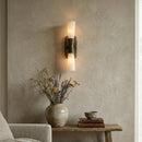 Twist Tapered Alabaster Wall Sconce