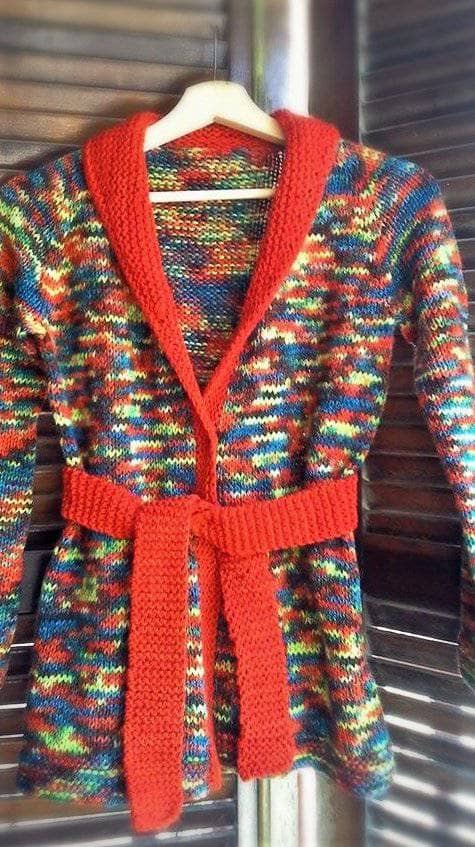 Twisted Cardigan Pattern