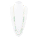 Two Row Green Aventurine Necklace