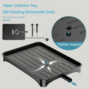 GobekUsa Double-layer Dish Drying Rack Kitchen Sink Organizer Drainboard Storage