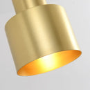 GobekUsa Brass Finish LED Pendant Light for Dining Room, Bedroom & Bar