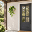 Two Tone Bright Tipped Ivy Artificial Hanging Bush 31in – UV Resistant