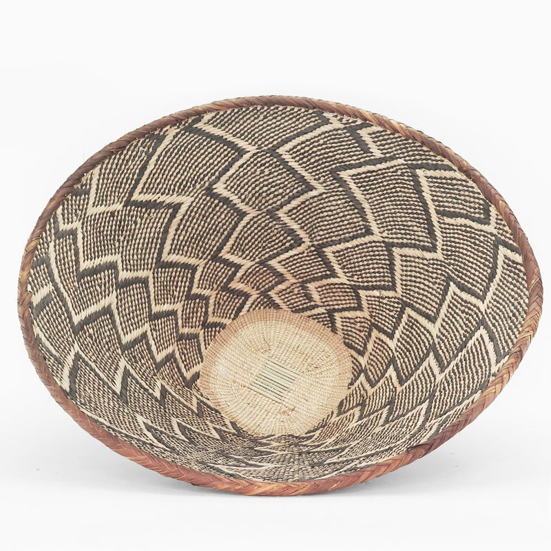 Two Tone Woven African Baskets | Multiple Sizes & Styles