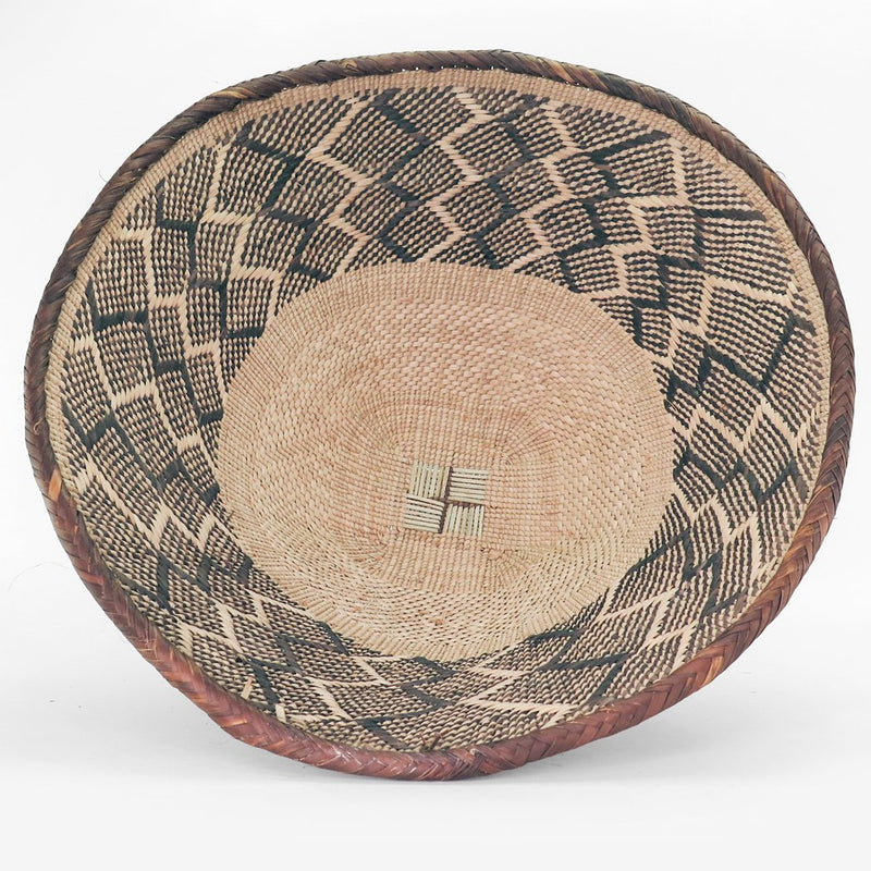 Two Tone Woven African Baskets | Multiple Sizes & Styles