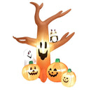 8 Feet Halloween Inflatable Dead Tree with LED Lights by LJGDeals