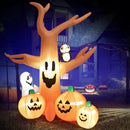 8 Feet Halloween Inflatable Dead Tree with LED Lights by LJGDeals