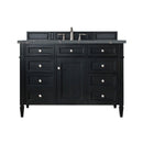 James Martin Brittany 48" Single Bathroom Vanity, Black Onyx