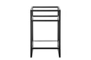 James Martin Boston 20" Console Base, Matte Black