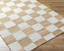 Tyhir Checkered Jute Rug