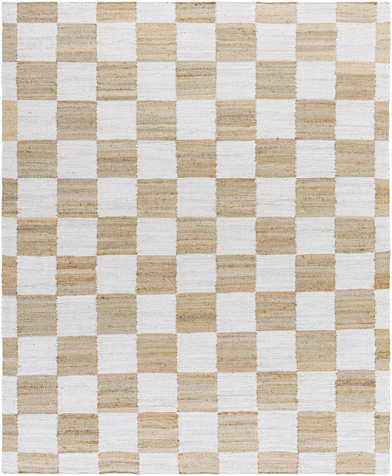 Tyhir Checkered Jute Rug