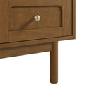 James Martin Laurent 48" Dual Mount Single Bathroom Vanity, Honey Oak