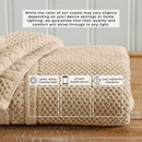 100% Cotton Checkered Jacquard Bath Towel Set - Giuliana Collection by Great Bay Home