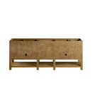 James Martin Breckenridge 84" Double Bathroom Vanity, Light Natural Oak