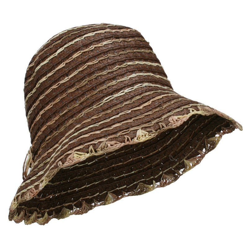 Loop Toyo Braid Bucket Hat