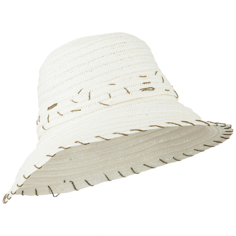 Stitched Toyo Braid Crushable Hat