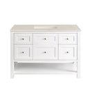 James Martin Breckenridge 48" Single Bathroom Vanity, Bright White