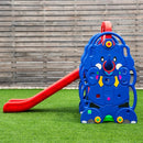 3-in-1 Junior Children Freestanding Design Climber Slide Swing Seat Basketball Hoop by LJGDeals