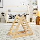 Wooden Triangle Climber for Toddler Step Training by LJGDeals