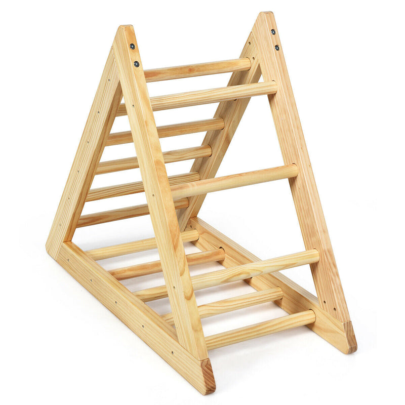 Wooden Triangle Climber for Toddler Step Training, photo 4 of 8