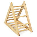 Wooden Triangle Climber for Toddler Step Training by LJGDeals