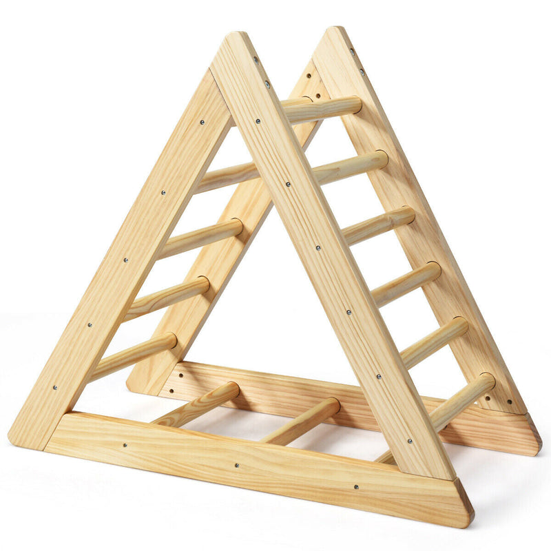 Wooden Triangle Climber for Toddler Step Training, photo 6 of 8