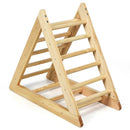 Wooden Triangle Climber for Toddler Step Training by LJGDeals