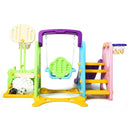 6-in-1 Climber Swing Basketball Hoop Football Gate by LJGDeals