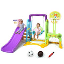 6-in-1 Climber Swing Basketball Hoop Football Gate by LJGDeals