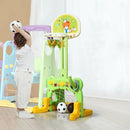 6-in-1 Climber Swing Basketball Hoop Football Gate by LJGDeals