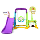 6-in-1 Climber Swing Basketball Hoop Football Gate by LJGDeals