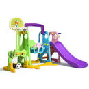 6-in-1 Climber Swing Basketball Hoop Football Gate by LJGDeals