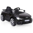 12V Kids Electric Ride on Car with Remote Control and Music Function-Black by LJGDeals