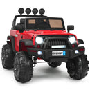 12V Kids Ride On Truck with Remote Control and Double Magnetic Door by LJGDeals