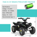 6V Kids Electric ATV 4 Wheels Ride-On Toy by LJGDeals