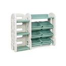 Kids Toy Storage Organizer with Bins and Multi-Layer Shelf for Bedroom Playroom by LJGDeals