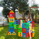 32 Pieces Big Waffle Block Set Kids Educational Stacking Building Toy by LJGDeals