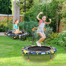 Convertible Swing and Trampoline Set with Upholstered Handrail by LJGDeals