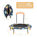 Convertible Swing and Trampoline Set with Upholstered Handrail by LJGDeals