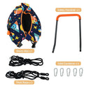 Convertible Swing and Trampoline Set with Upholstered Handrail by LJGDeals