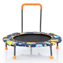 Convertible Swing and Trampoline Set with Upholstered Handrail by LJGDeals