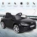 12V Kids Electric Ride on Car with Remote Control and Music Function-Black by LJGDeals