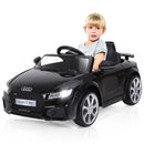 12V Kids Electric Ride on Car with Remote Control and Music Function-Black by LJGDeals