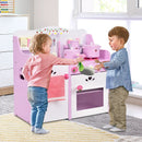 Kids Wooden Kitchen Toy Strawberry Pretend Cooking Playset by LJGDeals