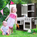 Kids Wooden Modern Kitchen Cooking Pretend Play Set by LJGDeals