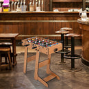 Space Saving Table Football with Durable Handle and 2 Footballs by LJGDeals